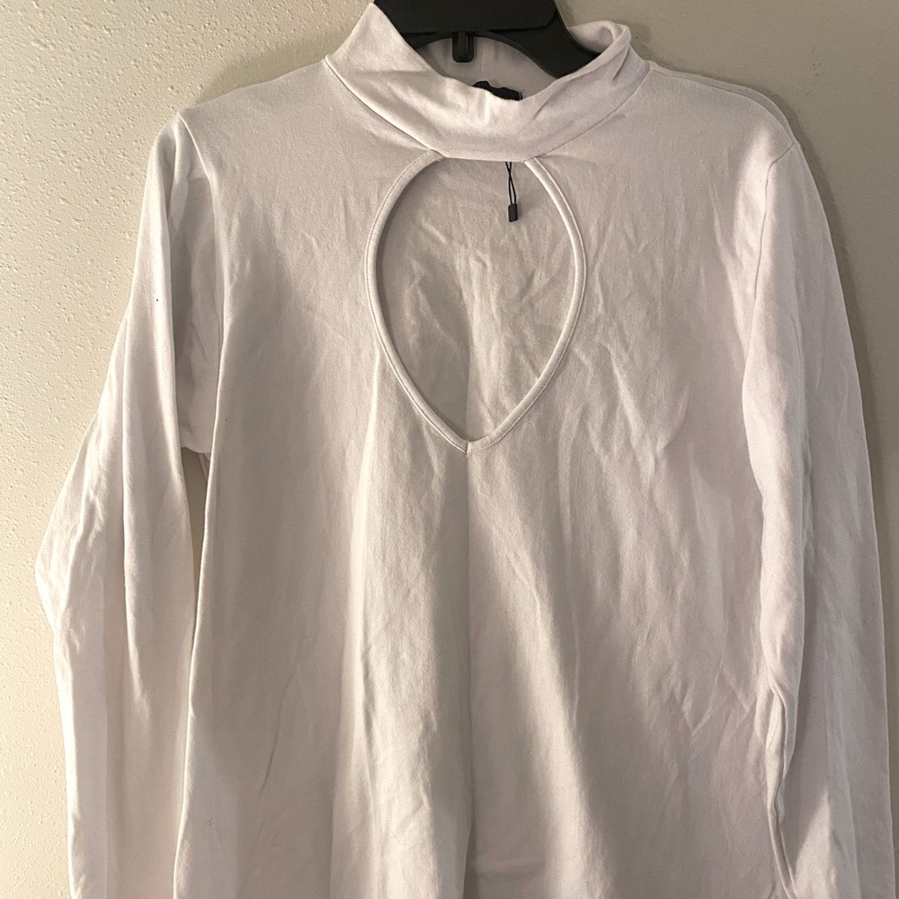 Long Sleeve Mock Neck Top